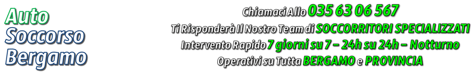 Autosoccorso Bergamo